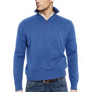 TOMMY HILFIGER SWETER MESKI NA ZAMEK_HALF ZIP